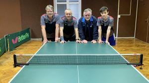 zleva: Marek Fanta, Petr Hájek, Josef Rubáš, Lukáš Schuster